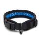 Preview: SOFTY Halsband | Länge: 35-41cm | Breite: 3,3cm | Farbe: schwarz/blau